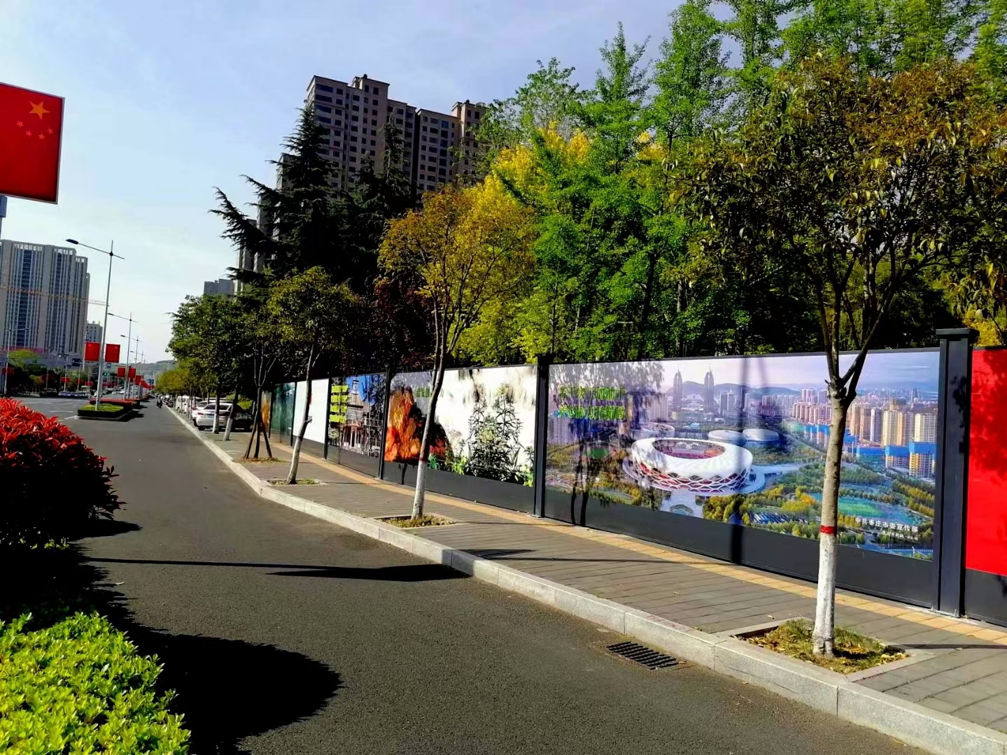 山東地區(qū)裝配式廣告市政圍擋